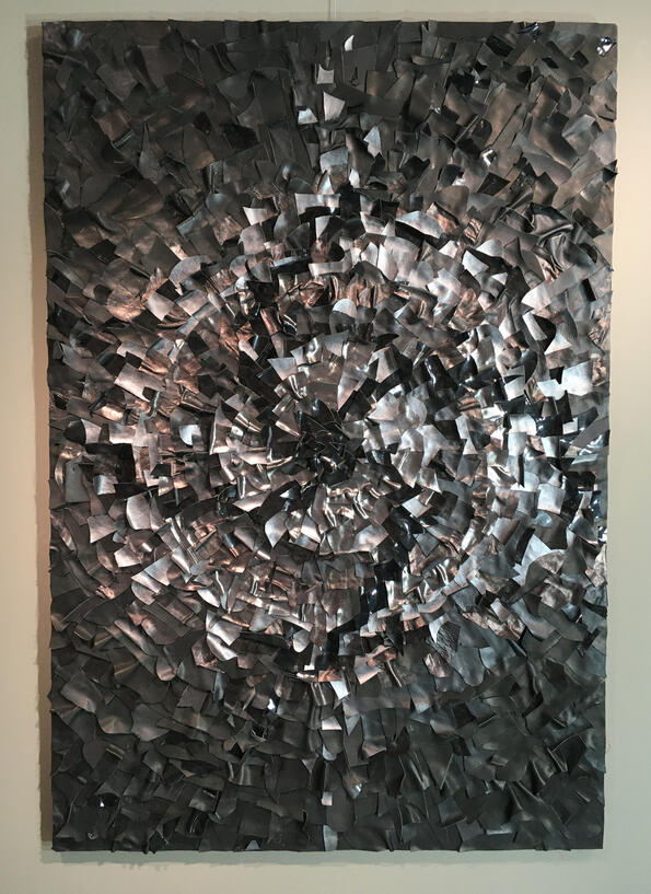 S/TÍTULO | 2024 | Pele, Madeira | 150 x 100 cm