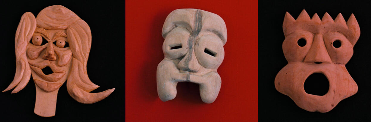 DA SÉRIE "MÁSCARAS MIL" | 2009-2015 | Madeira | 30 x 25 cm