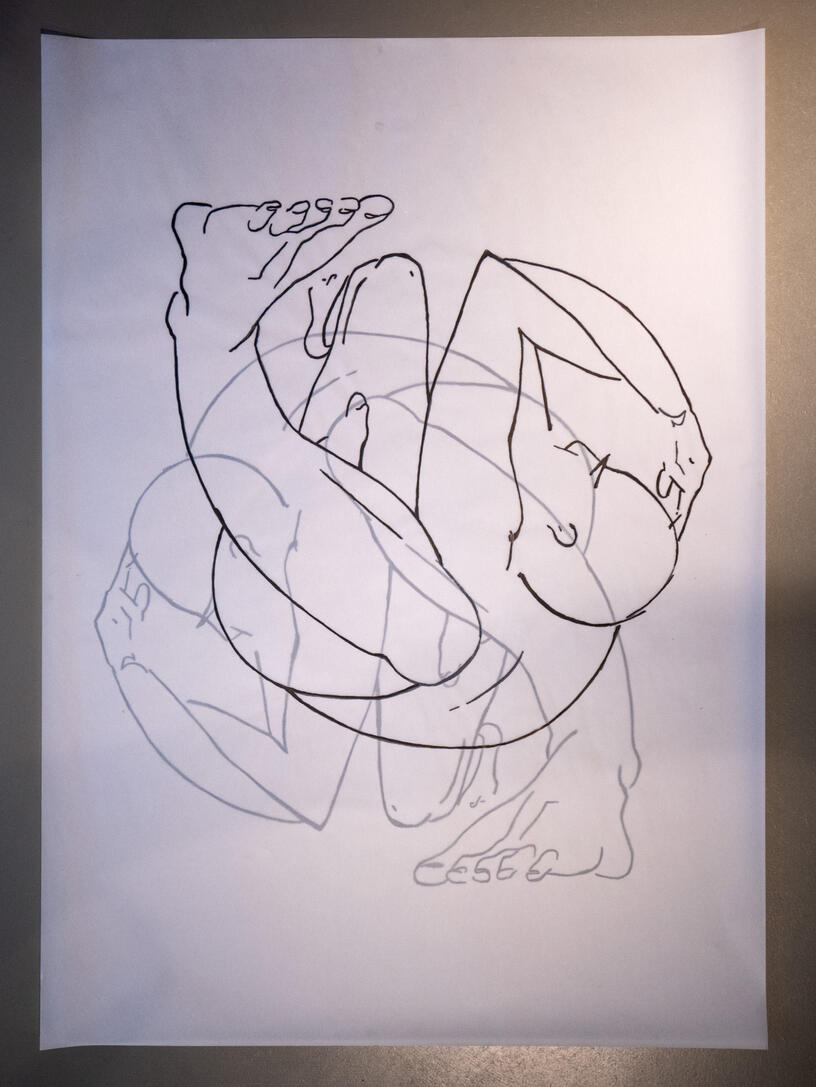 S/TÍTULO | 2021 | Papel | 90 cm x 70 cm